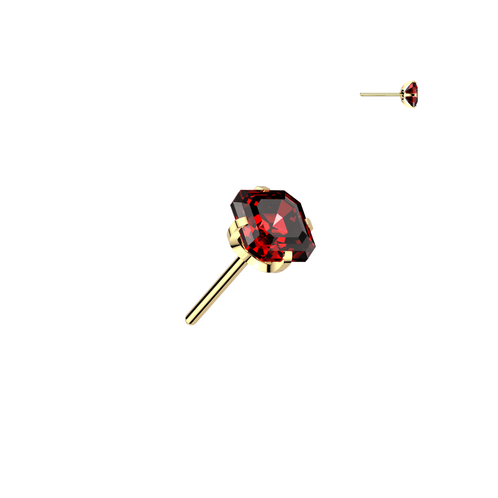 Pronged Square CZ