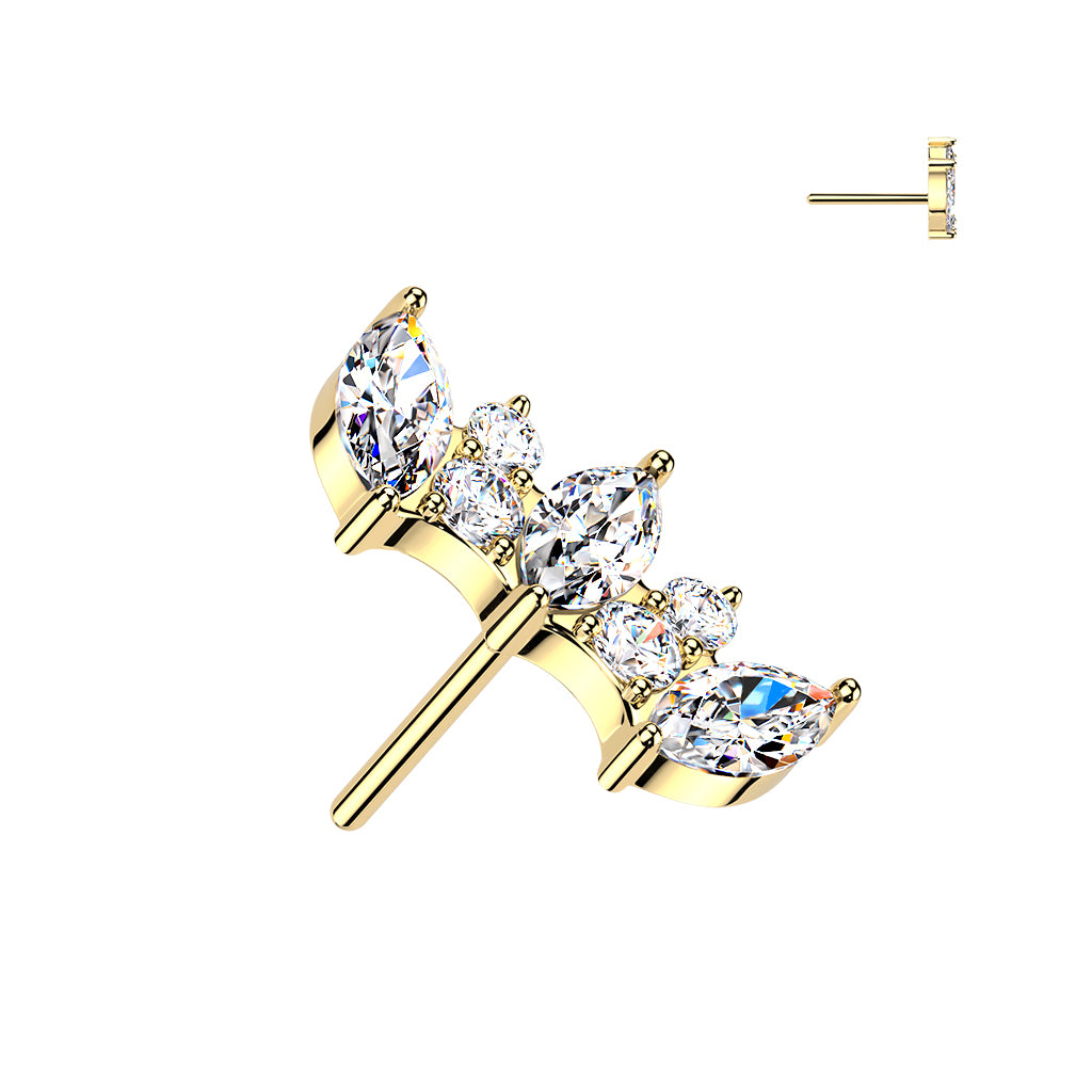 5 Marquise Crown