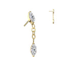 Marquise Chain Dangle