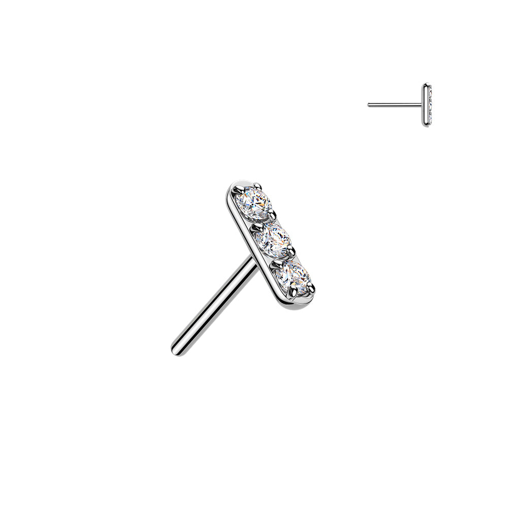 Three CZ Bar