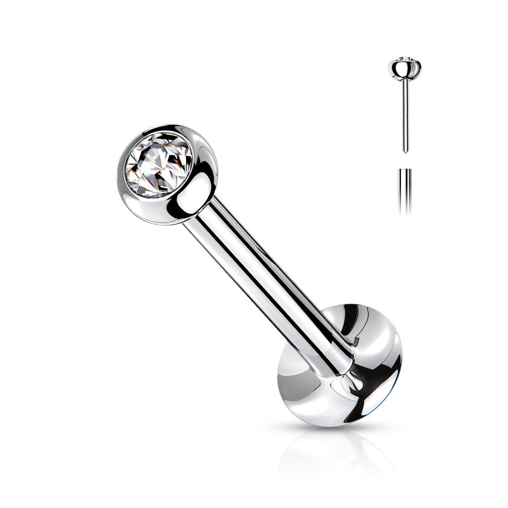 Embedded CZ Stud